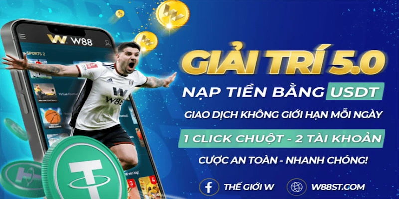 W88 Cá cược thể thao với tỷ lệ chuẩn quốc tế