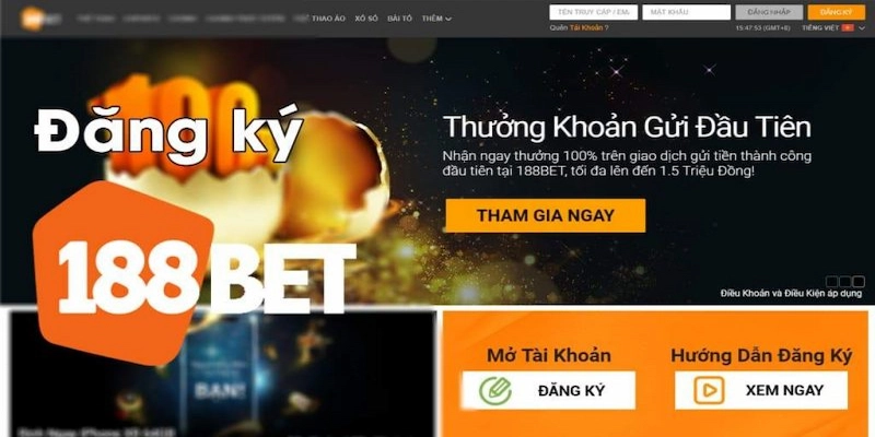 188BET Trải nghiệm sảnh casino và cá cược thể thao